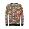 Cake Strawberry Pattern Print Women Crewneck Sweatshirt-grizzshop