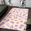 Cake Sweet Pattern Print Floor Mat-grizzshop