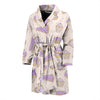 Cake Sweet Pattern Print Men Long Robe-grizzshop