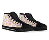 Cake Sweet Pattern Print Men Women's High Top Shoes-grizzshop