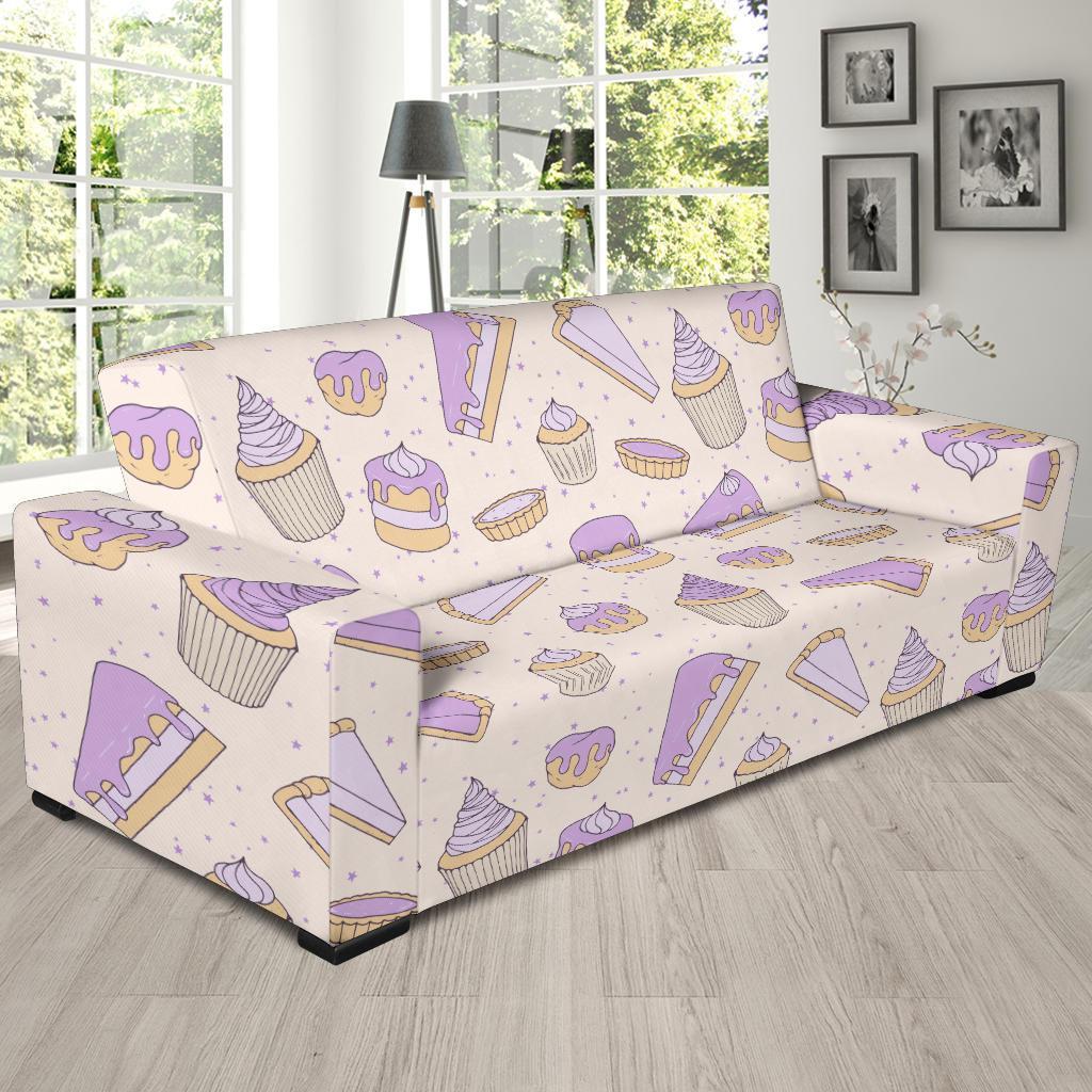 Cake Sweet Pattern Print Sofa Covers-grizzshop