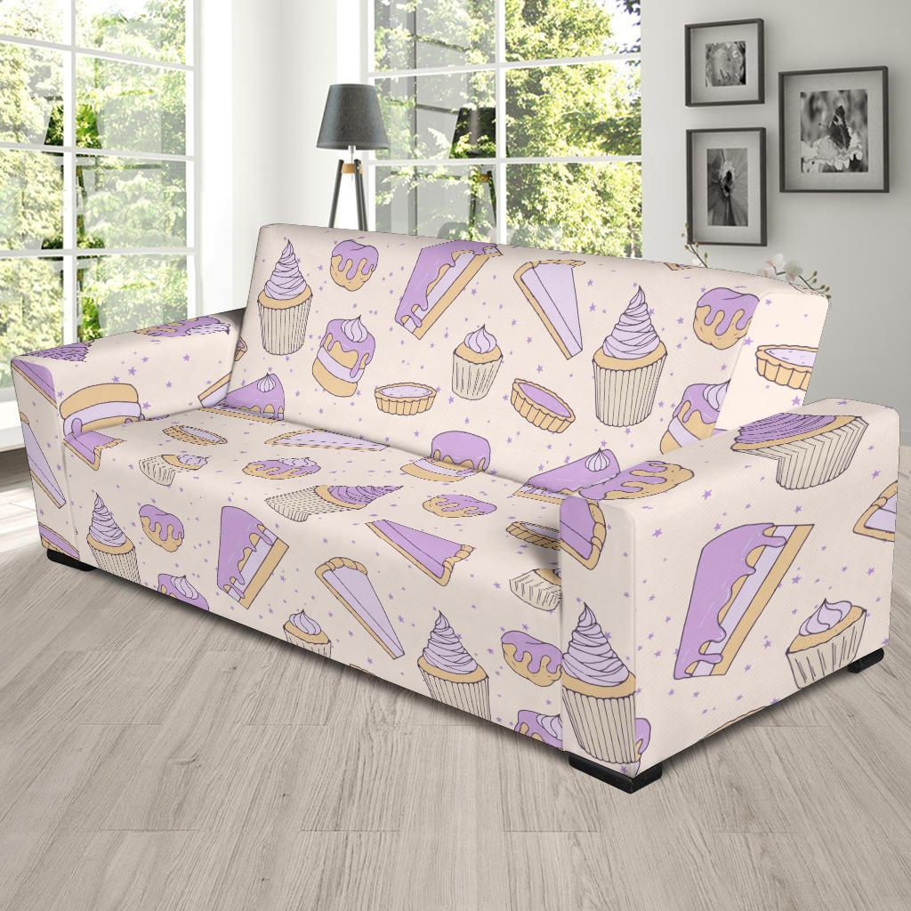 Cake Sweet Pattern Print Sofa Covers-grizzshop