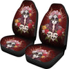 Calavera Girly Sugar Skull Universal Fit Car Seat Covers-grizzshop