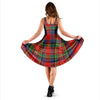 Caledonia Red Plaid Tartan Dress-grizzshop