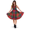 Caledonia Red Plaid Tartan Dress-grizzshop