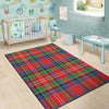 Caledonia Red Plaid Tartan Floor Mat-grizzshop