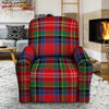 Caledonia Red Plaid Tartan Recliner Cover-grizzshop