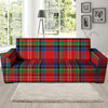 Caledonia Red Plaid Tartan Sofa Cover-grizzshop