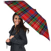 Caledonia Red Plaid Tartan Umbrella-grizzshop