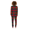 Caledonia Red Plaid Tartan Women's Pajamas-grizzshop