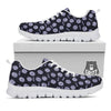 Calendar Aztec Maya Exotic Print Pattern White Sneaker-grizzshop