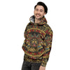 Calendar Mayan Print Men's Hoodie-grizzshop