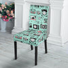 Camera Pastel Pattern Print Chair Cover-grizzshop