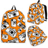 Camera Pattern Print Backpack-grizzshop