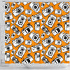 Camera Pattern Print Bathroom Shower Curtain-grizzshop