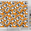 Camera Pattern Print Bathroom Shower Curtain-grizzshop