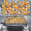 Camera Pattern Print Car Sun Shade-grizzshop