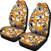 Camera Pattern Print Universal Fit Car Seat Covers-grizzshop