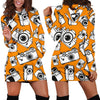 Camera Pattern Print Women Hoodie Dress-grizzshop