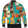 Camera Print Pattern Men's Bomber Jacket-grizzshop