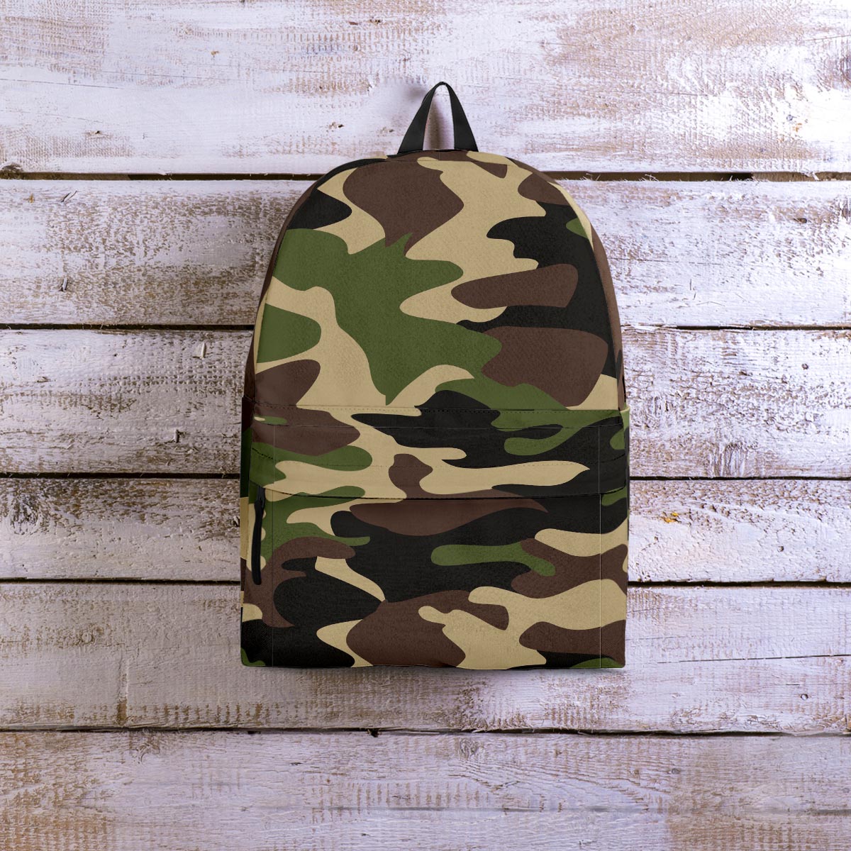 Camo Camouflage Print Backpack-grizzshop