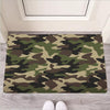 Camo Camouflage Print Door Mat-grizzshop