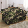 Camo Camouflage Print Loveseat Cover-grizzshop