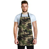 Camo Camouflage Print Men's Apron-grizzshop