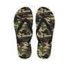 Camo Camouflage Print Men's Flip Flops-grizzshop