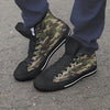 Camo Camouflage Print Men's High Top Shoes-grizzshop