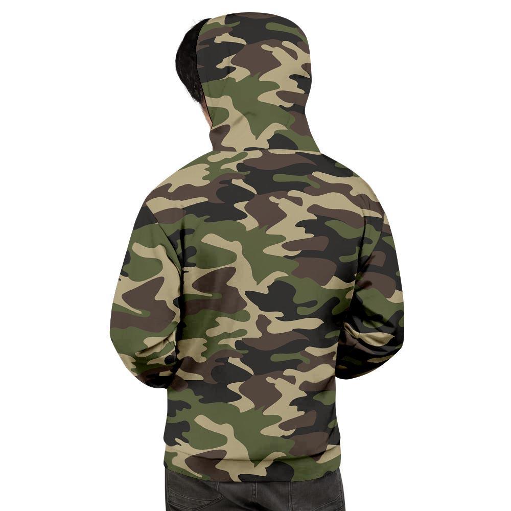 Camo Camouflage Print Men's Hoodie-grizzshop