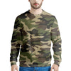 Camo Camouflage Print Men's Sweatshirt-grizzshop