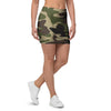 Camo Camouflage Print Mini Skirt-grizzshop