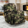 Camo Camouflage Print Recliner Cover-grizzshop