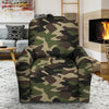 Camo Camouflage Print Recliner Cover-grizzshop