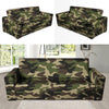 Camo Camouflage Print Sofa Cover-grizzshop