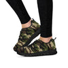 Camo Camouflage Print Women's Sneakers-grizzshop