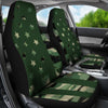 Camo Green American Flag Universal Fit Car Seat Covers-grizzshop