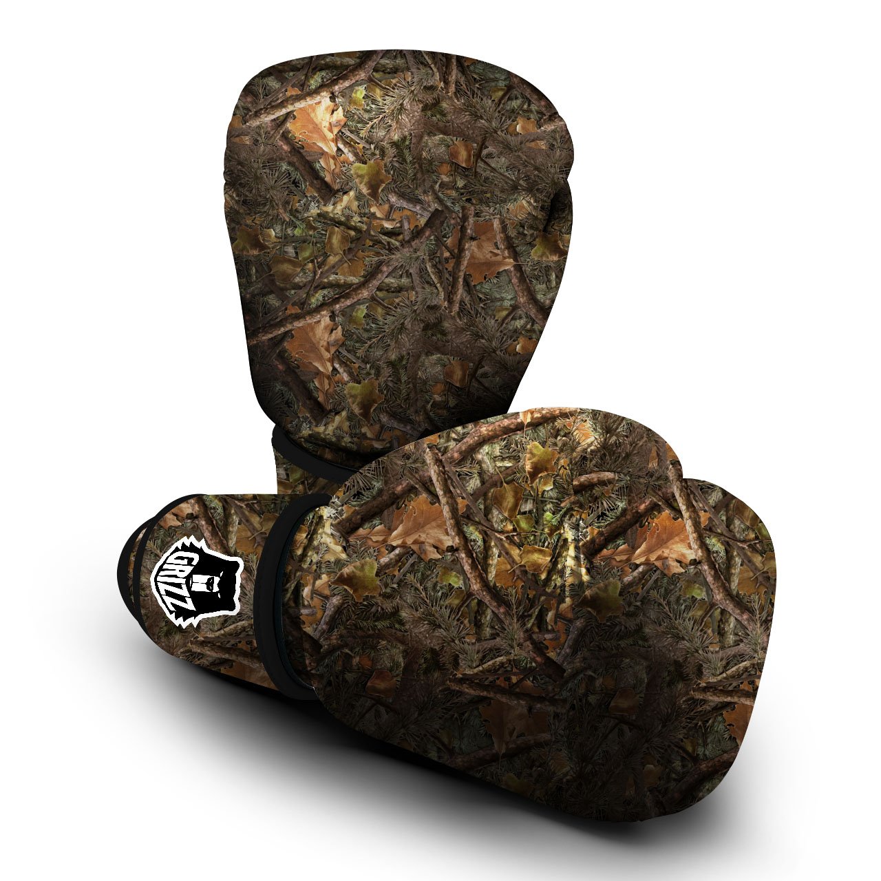 Camo Hunting Print Pattern Boxing Gloves-grizzshop