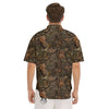 Camo Hunting Print Pattern Men's Short Sleeve Shirts-grizzshop