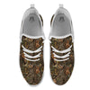 Camo Hunting Print Pattern White Athletic Shoes-grizzshop