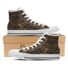 Camo Hunting Print Pattern White High Top Shoes-grizzshop