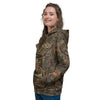 Camo Hunting Print Pattern Women's Hoodie-grizzshop