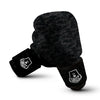 Camouflage Black Print Boxing Gloves-grizzshop