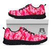 Camouflage Hot Pink Print Black Sneaker-grizzshop