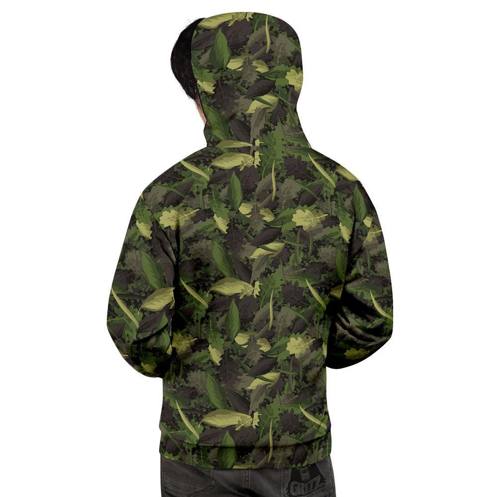 Camouflage Hunting Oak Tree Print Men's Hoodie-grizzshop