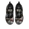 Camouflage Hunting Print Pattern Black Sneaker-grizzshop