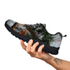 Camouflage Hunting Print Pattern Black Sneaker-grizzshop