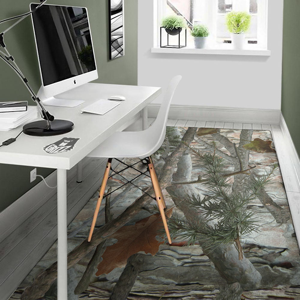 Camouflage Hunting Print Pattern Floor Mat-grizzshop