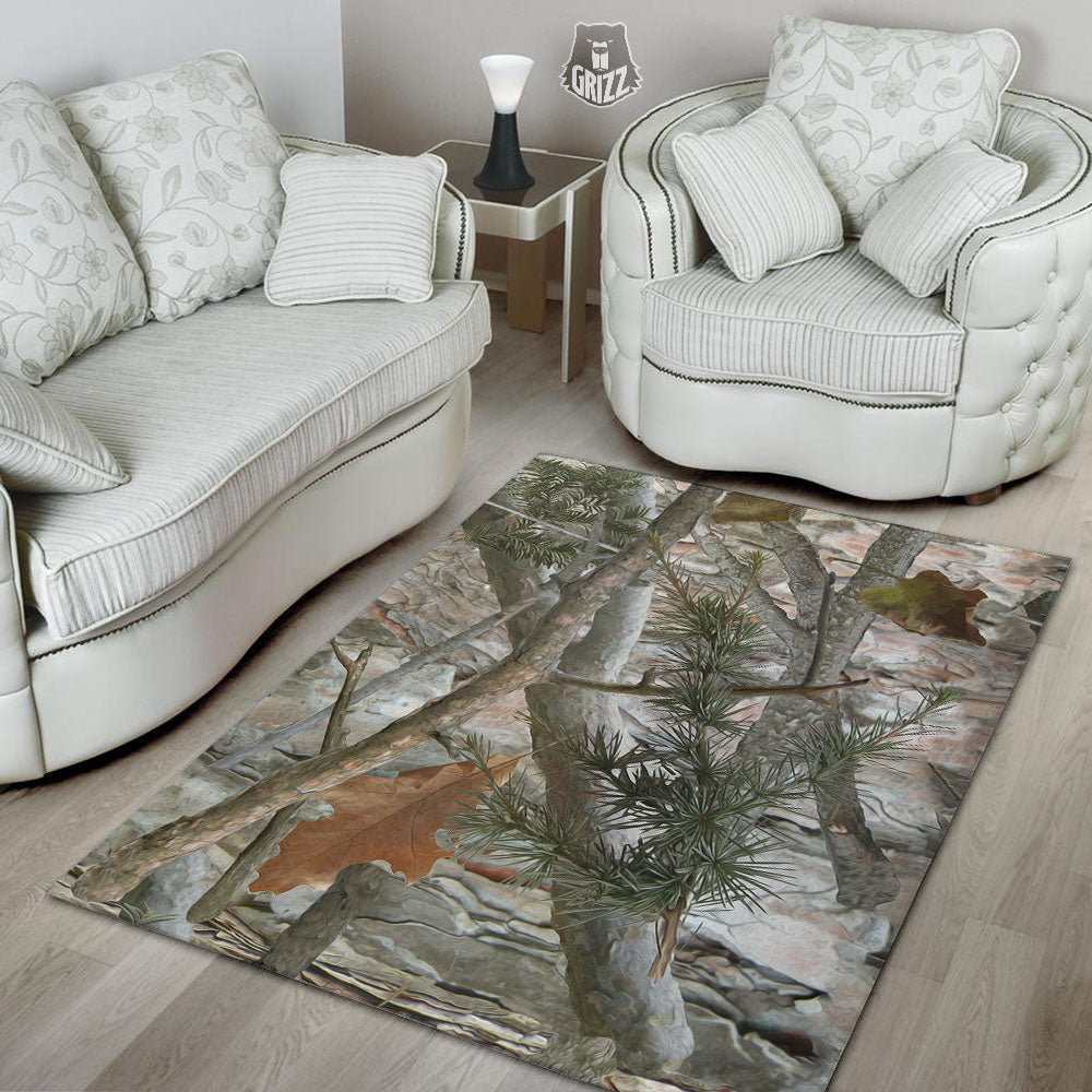 Camouflage Hunting Print Pattern Floor Mat-grizzshop